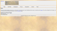 Desktop Screenshot of openpop.wildman-productions.org